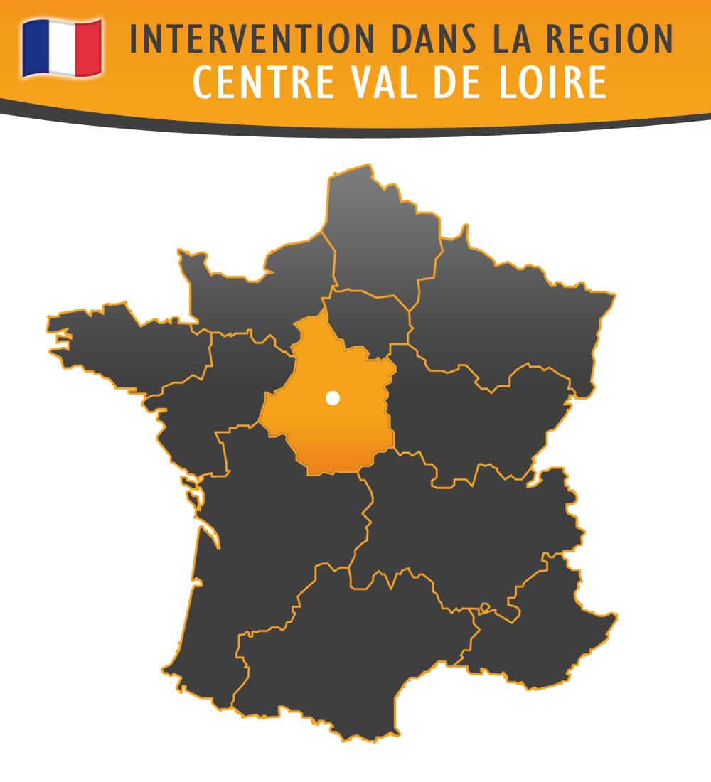 carte centre val de loire